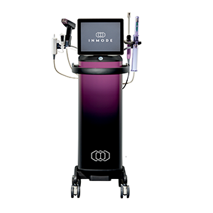 <b>Empower RF, Inmode</b><br>Dystrybutor: Shar-Pol  <br><br> Przeznaczenie: Niechirurgiczna platforma do zabiegów ginekologii estetycznej. Aplikator V Tone – stymulacja mięśni, Morpheus8 V – przebudowa ścian pochwy, Forma V – dopochwowe ujędrnianie. Wyposażona w trzy uzupełniające się energie: przezpochwową i przezskórną, elektryczną stymulację mięśni (EMS), dopochwowy, mikroigłowy frakcyjny prąd RF ora dopochwowy, mikroigłowy bipolarny prąd RF.