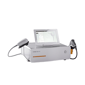 <b>STORZ KOSMETYCZNY D-100, STORZ MEDICAL</b><br>Dystrybutor: ITP S.A. <br><br> Sprawdzi się przy m.in. redukcji zaawansowanego cellulitu i zbitej tkanki tłuszczowej, kształtowaniu sylwetki, napinaniu skóry i tkanki łącznej. Technologia: W swoich zabiegach wykorzystuje fale uderzeniowe (AWT®), które wprowadzane są do ciała. Takie zastosowanie fal pomaga przyspieszyć naturalne procesy naprawcze tkanek organizmu.