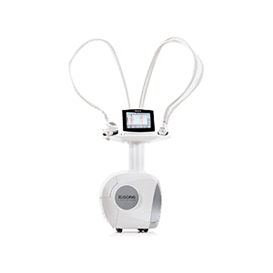 <b>Icoone® Laser 2 - Icoone® Laser Med</b><br> Dystrybutor: Mrotex <br><br>  Przeznaczenie: Pozwala na precyzyjną pracę na tkance łącznej, może być stosowany do likwidacji cellulitu, zlokalizowanego tłuszczu, luźnej skóry, obrzęków limfatycznych, blizn, zaparć, sztywności mięśni, zapalenia ścięgien oraz objawów starzenia się skóry. Technologia: Łączy niezależne zmotoryzowane głowice w technologii Roboderm® wraz z energią światła LED.