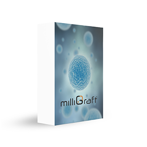 <b>milliGraft</b><br> Dystrybutor: BD Aesthetic <br><br>  Przeznaczenie: Autologiczna procedura pozyskiwania mezenchymalnych komórek macierzystych (ADSCs) z tkanki tłuszczowej do regeneracji skóry. Dzięki opatentowanemu systemowi filtracji izoluje frakcję SVF bez wirówki i sprzętu laboratoryjnego. Zestaw jednorazowy umożliwia cały proces w jednej sesji.  ADSCs stymulują angiogenezę, aktywują fibroblasty, wspierają produkcję kolagenu, elastyny oraz regenerację tkanek. Zabieg wykonywany jest w znieczuleniu miejscowym, trwa ok. 40 minut i charakteryzuje się wysokim profilem bezpieczeństwa. MilliGraft® znajduje zastosowanie w terapii utraty objętości, wiotkości skóry, blizn oraz jako skuteczne wsparcie zabiegów z zakresu medycyny estetycznej i regeneracyjnej.