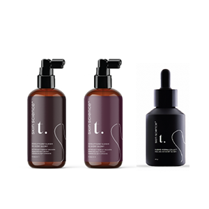 <b>SKIN SCIENCE TRICHOLOGIC, MGP COSMETICS</b><br><br> MGP Cosmetics to polska firma założona przez prof. dr hab. n. med. Magdalenę Górską-Ponikowską. Linia została stworzona z myślą o skórze głowy. Zawiera innowacyjny eliksir z polifenoli, peptydów i ekstraktów roślinnych. Preparat działa senolitycznie i antyoksydacyjnie, stymuluje wzrost włosów, poprawia gęstość, zmniejsza siwienie, odżywia i regeneruje skórę głowy.