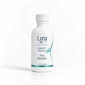 <b>Lira Clinical Exo Mandelic</b><br> Dystrybutor: Dermoelite <br><br>  Profesjonalna, ultralekka kuracja złuszczająco-regenerująca do skóry tłustej, mieszanej i trądzikowej, z przebarwieniami i oznakami fotostarzenia. Technologia EXO-tech™ Lira Clinical z liposolwacją wspiera głębsze dostarczanie kwasu migdałowego bez naruszania bariery naskórka. Połączenie kwasów migdałowego, salicylowego i mlekowego złuszcza, oczyszcza pory, reguluje sebum i redukuje niedoskonałości. Stabilna witamina C rozjaśnia i działa antyoksydacyjnie, a fosfolipidy i gliceryna nawilżają oraz wspierają barierę hydrolipidową. Skóra staje się gładsza, bardziej jednolita, rozświetlona i poprawiona pod względem tekstury oraz kolorytu.