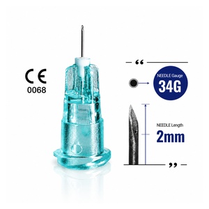 <b> 234 Needles  </b><br> Dystrybutor: ESTETIK.PL    <br><br> To jednorazowe igły iniekcyjne o długości 2 mm, przeznaczone do precyzyjnych zabiegów wykonywanych w obrębie skóry właściwej. Krótka część robocza pozwala kontrolować głębokość wkłucia, a gwintowane złącze zapewnia stabilne połączenie ze strzykawką. Igły marki N-Finders dostępne są w kilku średnicach, od 30G do 35G.