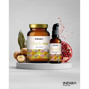 <b> Fotoprotekcja 360°: antyoksydacyjne kapsułki INDIBA Pharma Shade Pro oraz krem SPF INDIBA Pharma Shade   </b><br> Dystrybutor:  SALVEO BIOMEDICAL GROUP    <br><br> IKomplementarny duet fotoprotekcyjny łączący pielęgnację miejscową z nutricosmetycznym wsparciem od wewnątrz. SHADE SPF to preparat do codziennej ochrony przeciwsłonecznej skóry, stanowiący zewnętrzny element strategii ograniczania skutków ekspozycji na promieniowanie UV. SHADE PRO w kapsułkach uzupełnia codzienną pielęgnację od wewnątrz i wpisuje się w podejście ukierunkowane na ochronę skóry przed stresem oksydacyjnym oraz procesami związanymi z fotostarzeniem. Połączenie obu produktów tworzy spójny rytuał pielęgnacyjny 360°: fotoprotekcję stosowaną miejscowo oraz suplementację jako jej uzupełnienie. Duet odpowiada na współczesne podejście do profilaktyki fotostarzenia, w którym ochrona skóry nie kończy się na aplikacji produktu SPF.